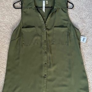 Olive shirt NY Collection